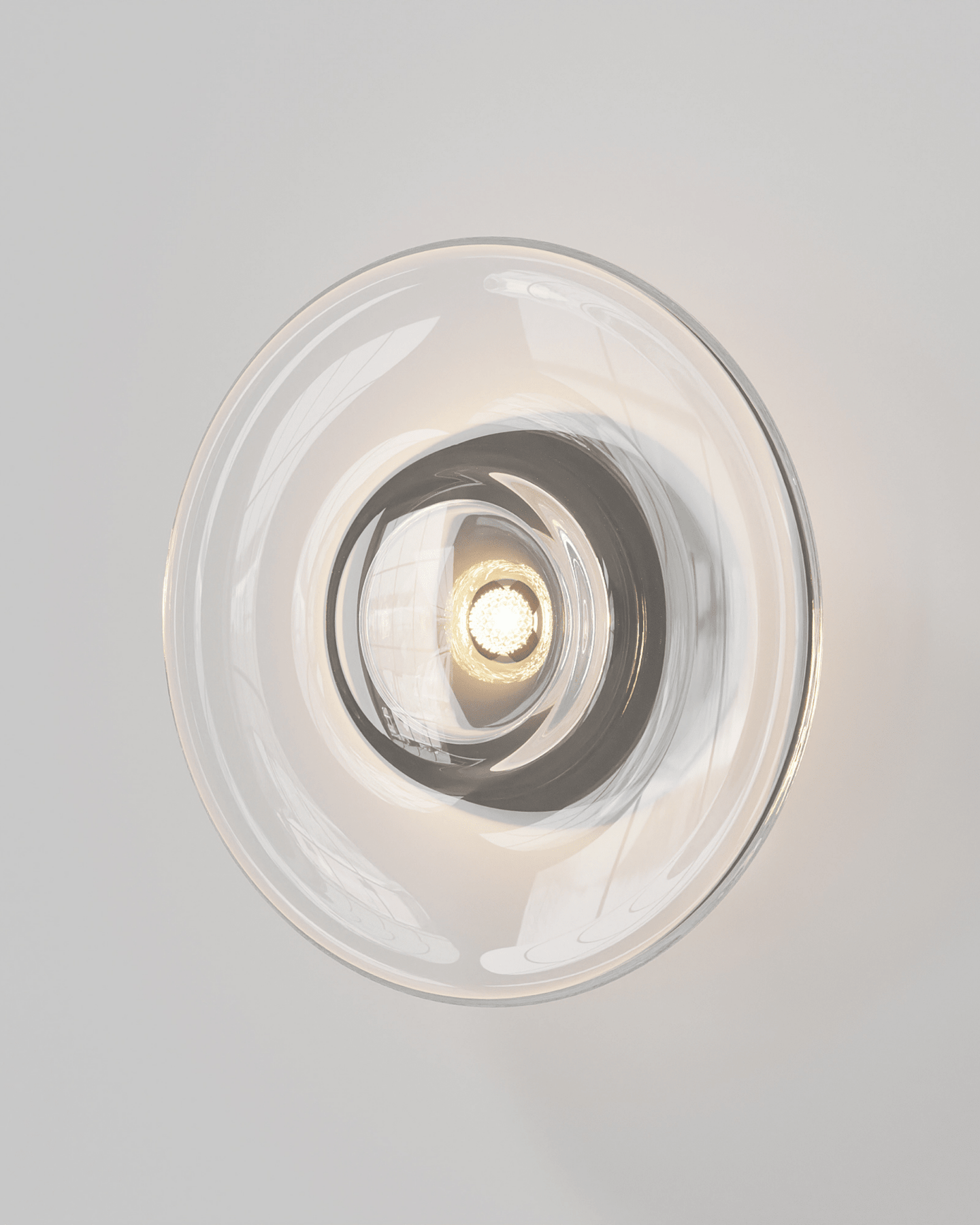 Handisol Light Hand-blown Glass Sol Wall Light | Lighting Collective