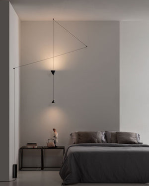 Hanging Conical Floor Lamp-Lighting Collective
