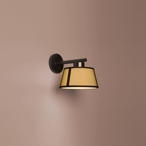 Oriental Minimalist Beige Wall Light