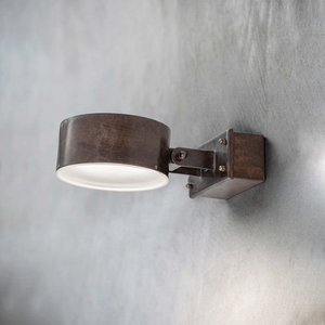 Shop Lighting Collective for Outdoor Wall Lights. Made in Italy and from Aged Brass, this Wall Light is 180 Degree Adjustable and Dimmable to provide the Most Suitable Lighting Solution for Gardens, Patios or Undercover Areas. Australia-Wide Delivery.