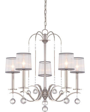 Imperial Silver Crystal Chandelier | Assorted Sizes-Lighting Collective