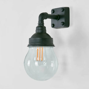 Industrial 1950s Style London Wall Light | Black