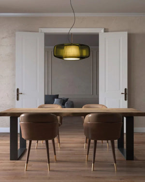 Large Mouth Blown Glass Pendant - Lighting Collective