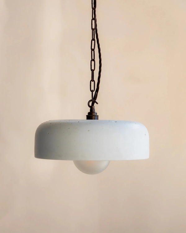 Bone White / New Brass / Canvas Pulley