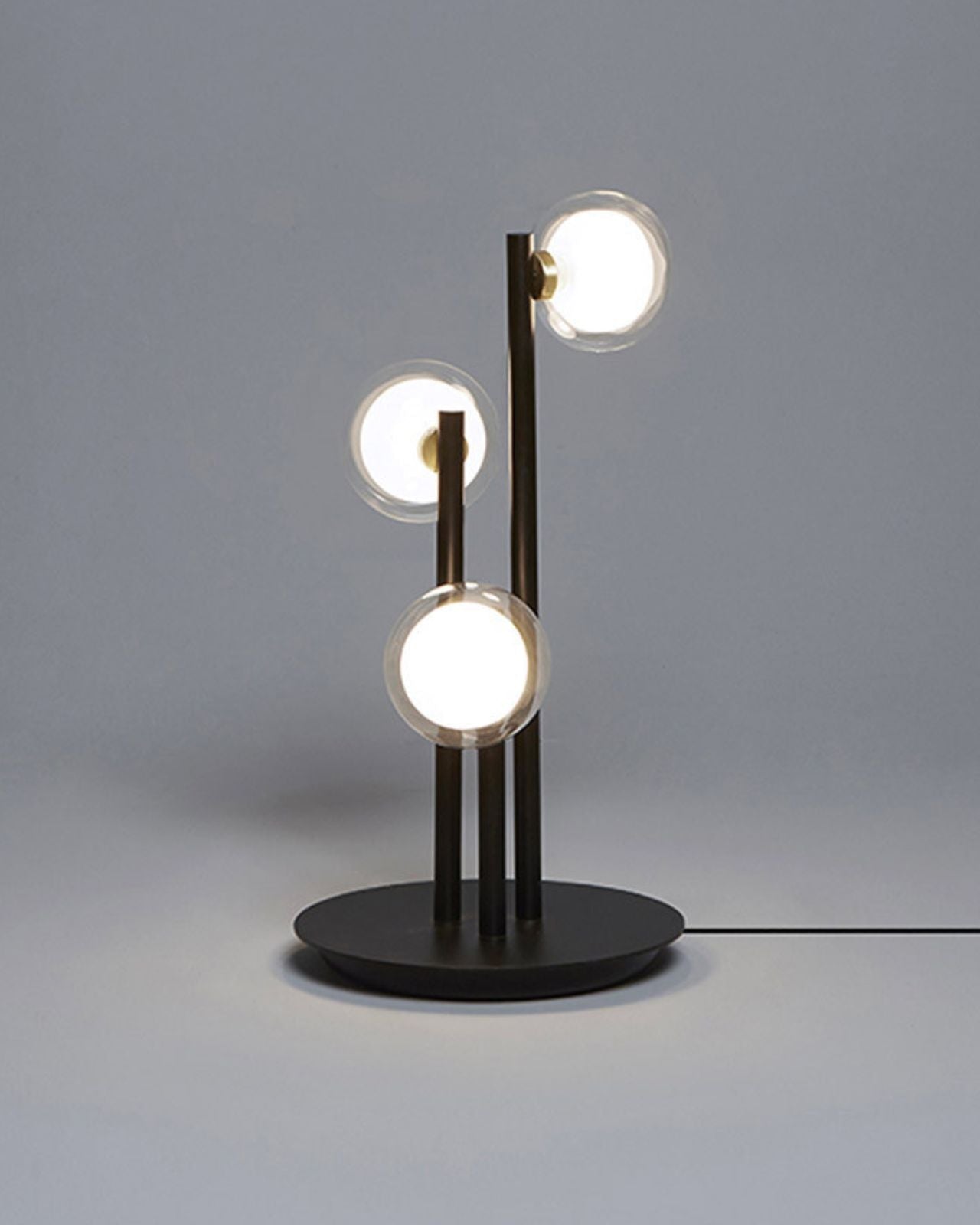 Layered Glass Triple Table Lamp | Lighting Collective