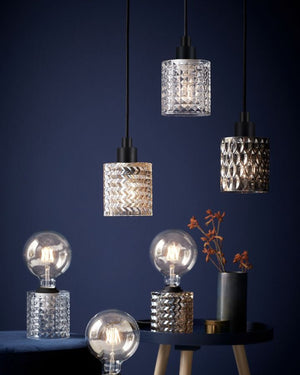 Art Deco Glass Pendant Light