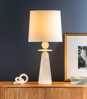 Classical Alabaster Table Lamp | Lighting Collective