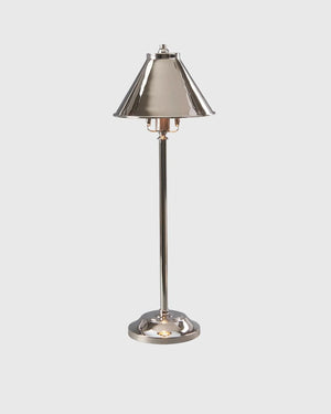 Conical Shade Table Lamp | Polished Nickel | Lighting Collective