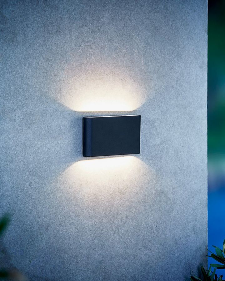 Elegant Up & Down Wall Light | Assorted Colours – Lighting Collective