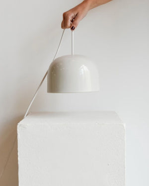 Handmade Ceramic Dome Pendant | Small | Coast | Lighting Collective