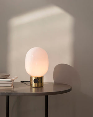 Scandinavian Oval Table Lamp | Polished Brass | Lighting Collective