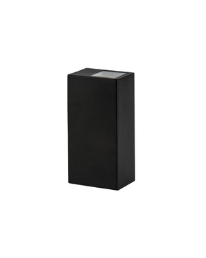 Square Profile Up & Down LED Wall Light | Black | Lighting Collective