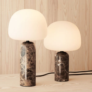 Contemporary Brown Marble Table Lamp | Both sizes