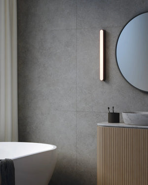 Modern bathroom linear wall light