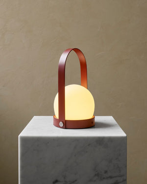 Lightweight Metal Modern Mobile Lantern | Carrie-Lighting Collective