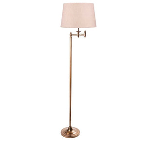 Traditional Directing Light Floor Lamp | Brass