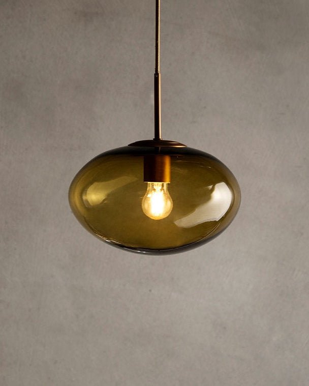 Mellow Oval Pendant Light | Transparent | Lighting Collective