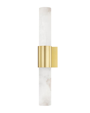 Metal & Alabaster Wall Light - Lighting Collective