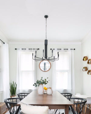 Mid - Century Modern Candelabra Chandelier - Lighting Collective