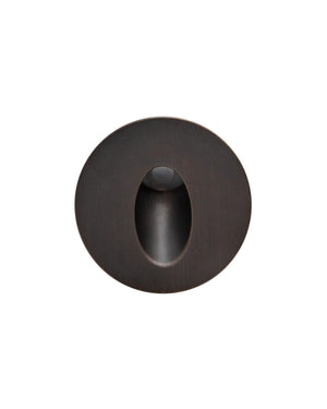 Mini Recessed Low Voltage Round Step Light | Antique Brass