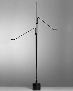 Minimal Adjustable Double Floor Light - Lighting Collective