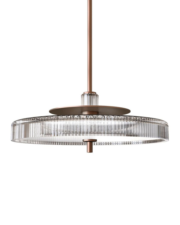 Minimalist Handmade Crystal Chandelier