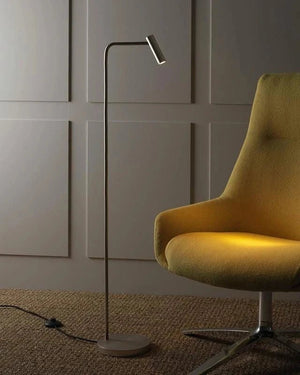 Minimalist Metallic Floor Lamp | Assorted Colours-Lighting Collective