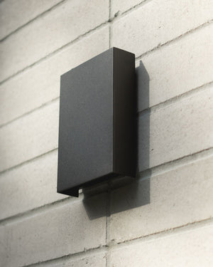 Modern Decorative Up & Down LED Wall Light | Adjustable Facia - Lighting Collective