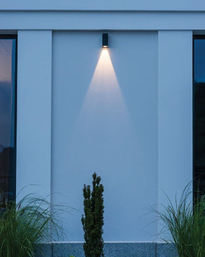 Modern Fixed Aluminium Wall Light | Assorted Finishes - Lighting Collective