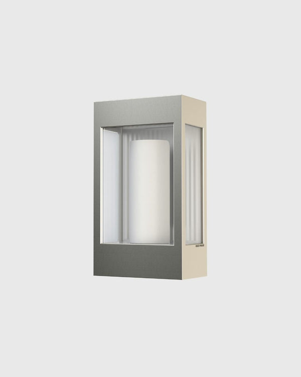 Raw Aluminium / Clear Glass