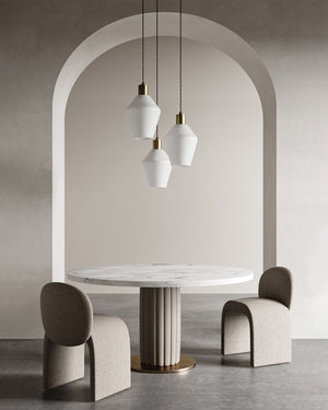 Modern Geometric Glass Pendant | Lighting Collective