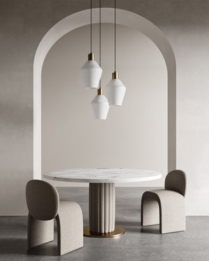 Modern Geometric Glass Pendant | Lighting Collective