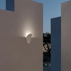 Modern Curved Exterior Wall Light | Lighting Collective