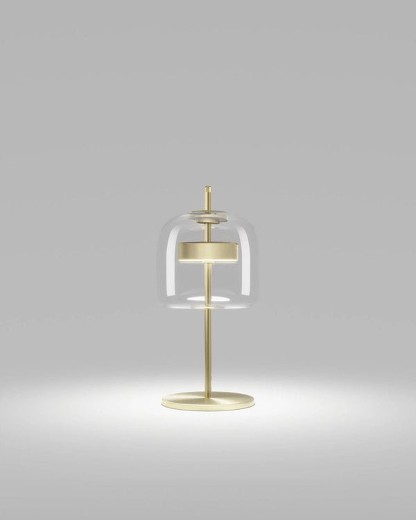 Small / Clear / Gold