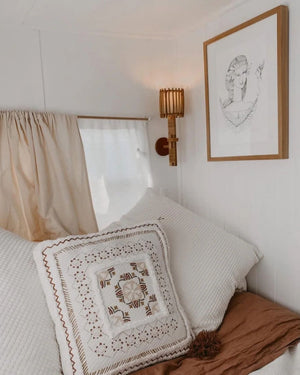 Natural Rattan Wall Light