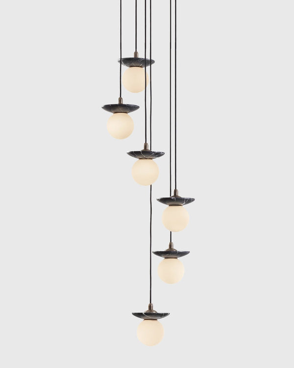 Bronze / Black Marble