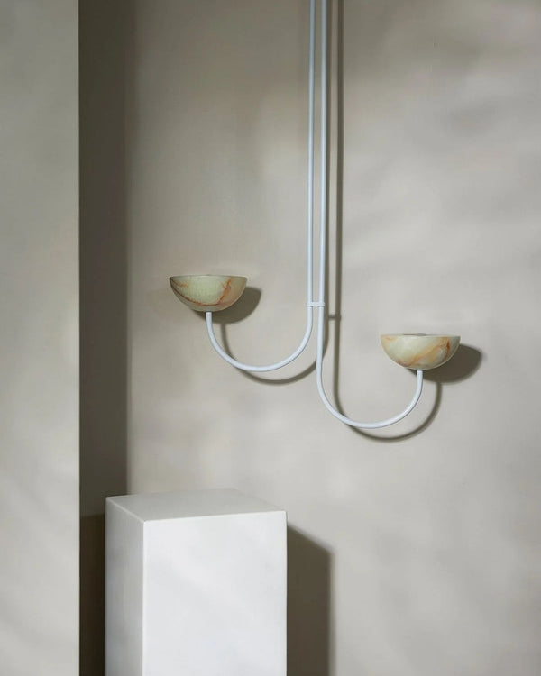 Small / Jade Onyx & Satin White / Opal