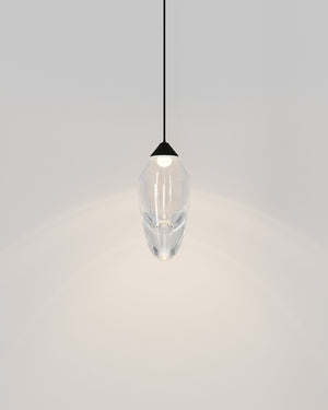 Organic Hand Blown Glass Pendant-Lighting Collective