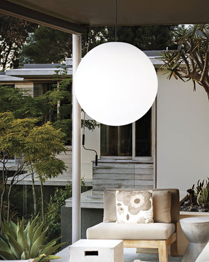 Outdoor Minimalist Orb Pendant - Lighting Collective