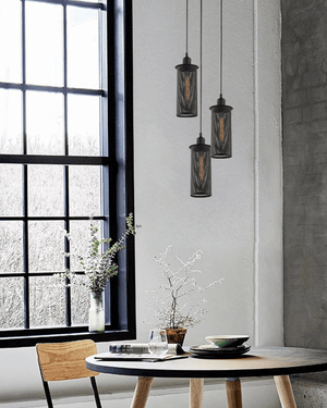 Perforated Cylinder Pendants - Lighting Collective