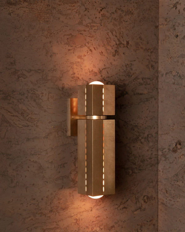 Medium / Tumbled Brass