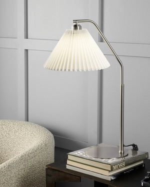 Pleated Cotton Shade Lamp | Interior | Lighting Collective