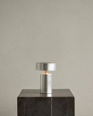 Portable Modern Mushroom Table Lamp | Column-Lighting Collective