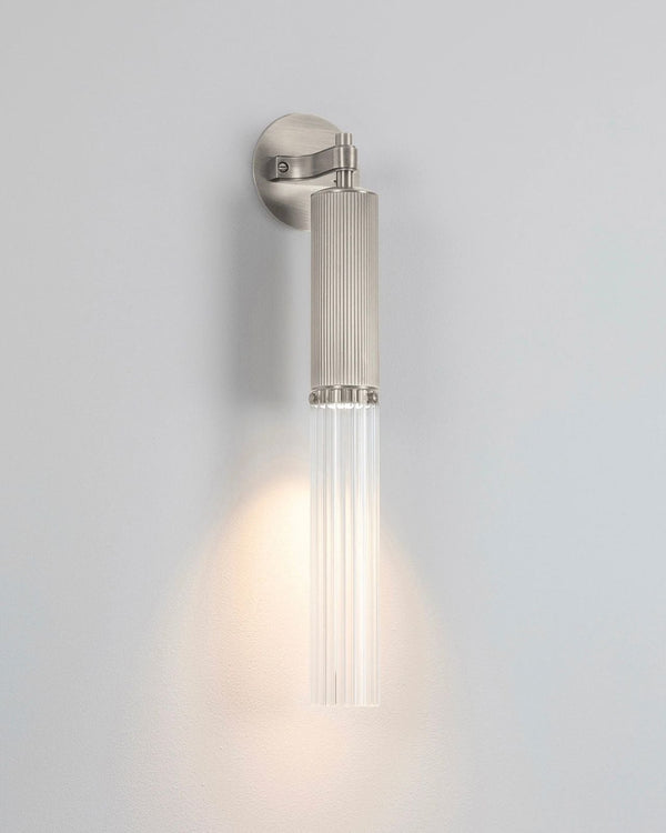 Satin Nickel / Clear / IP44