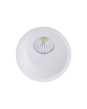Round Aluminium Recessed LED Wall Washer | 5 Colour LED - Lighting Collective