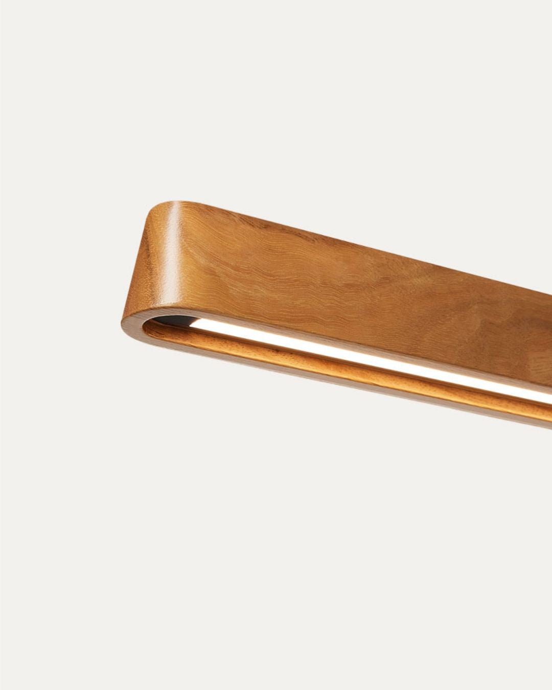 Rounded Edge Timber Linear | Lighting Collective