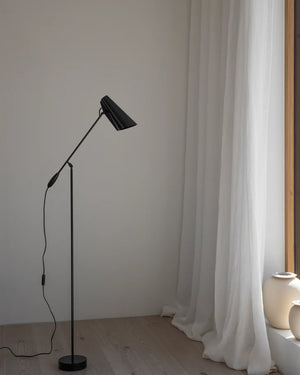 Scandinavian Designed Floor Lamp | Black/Black | Lighting Collective