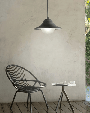 Scandinavian Exterior Shade Pendant Light - Lighting Collective