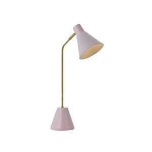 Scandinavian Pastel & Brass Table Lamp | SALE | Lighting Collective