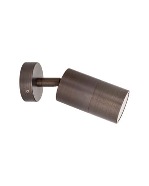 Single Adjustable Spot Light | Antique Brass | TRIColour-Wall Lights-Lighting Collective